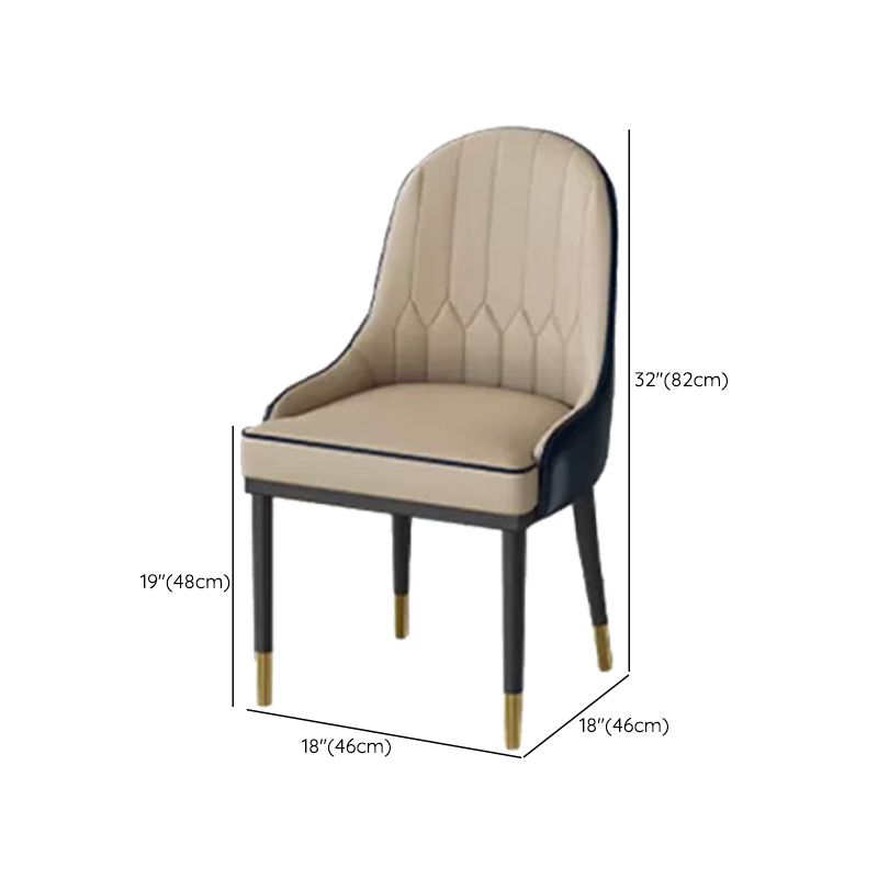 Glossy White Dining Table Set 1/5/7 Pieces Glam Dinette Set for Kitchen