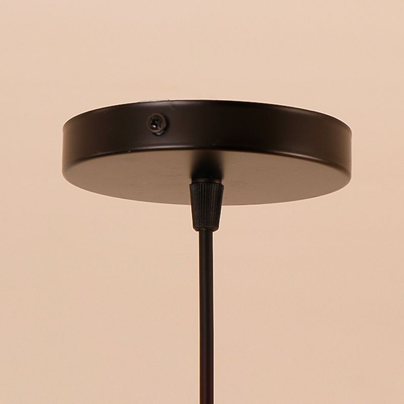 1 Light Hanging Lights Modern Style Bamboo Hanging Lighting for Living Room