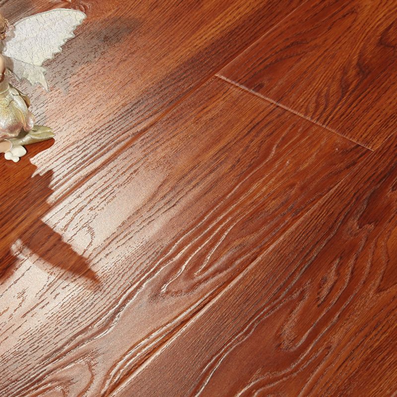 Solid Wood Laminate Floor Modern Style Laminate Floor with Scratch Resistant