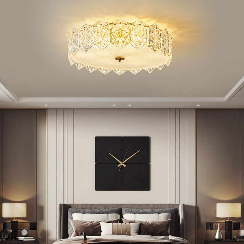 Nordic Ceiling Lamp Simplicity Flush Mount Light Fixture for Bedroom