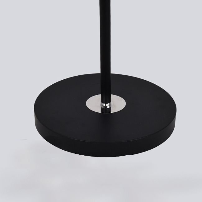 1 lampade da pavimento a forma di cono leggero modernismo lampade da pavimento in tessuto per camera da letto