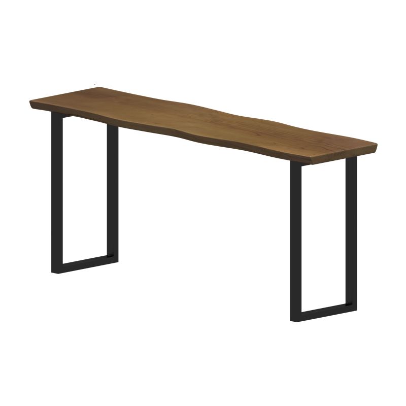 Modern 1/9 Pieces Bar Table Set Rectangle Wood Counter Table with High Stools for Balcony