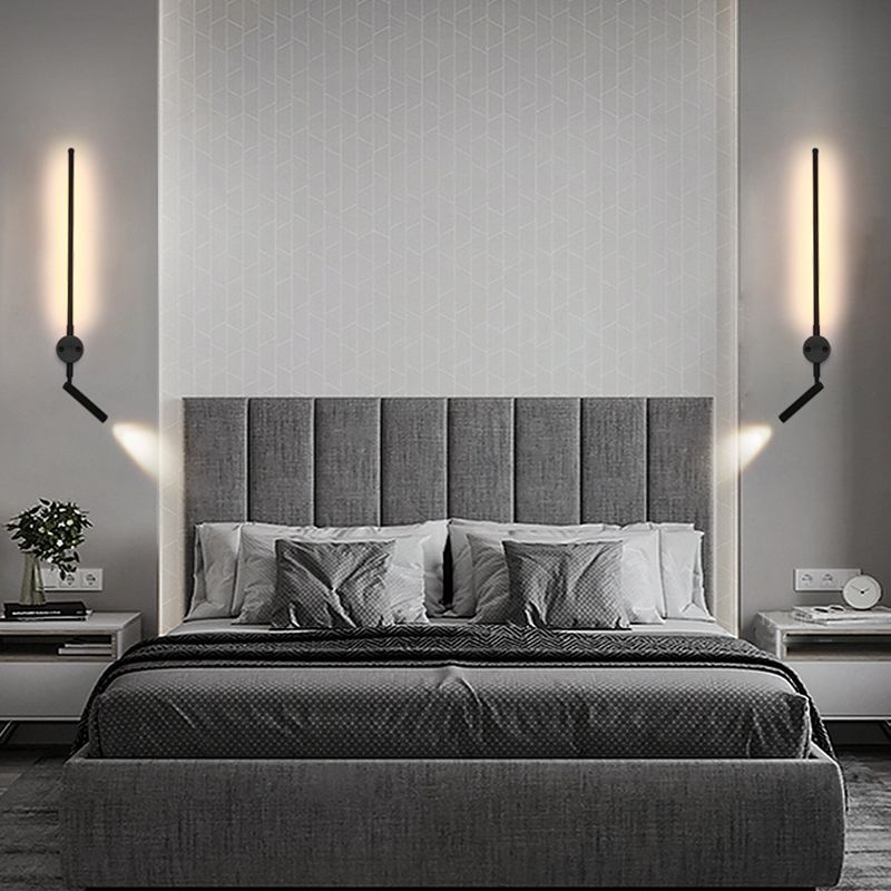 MODERNO STYLE SCONCE MALOTTO METALE 2 LIGHT LIGHTURA PER LA CAMERA DA LETTO