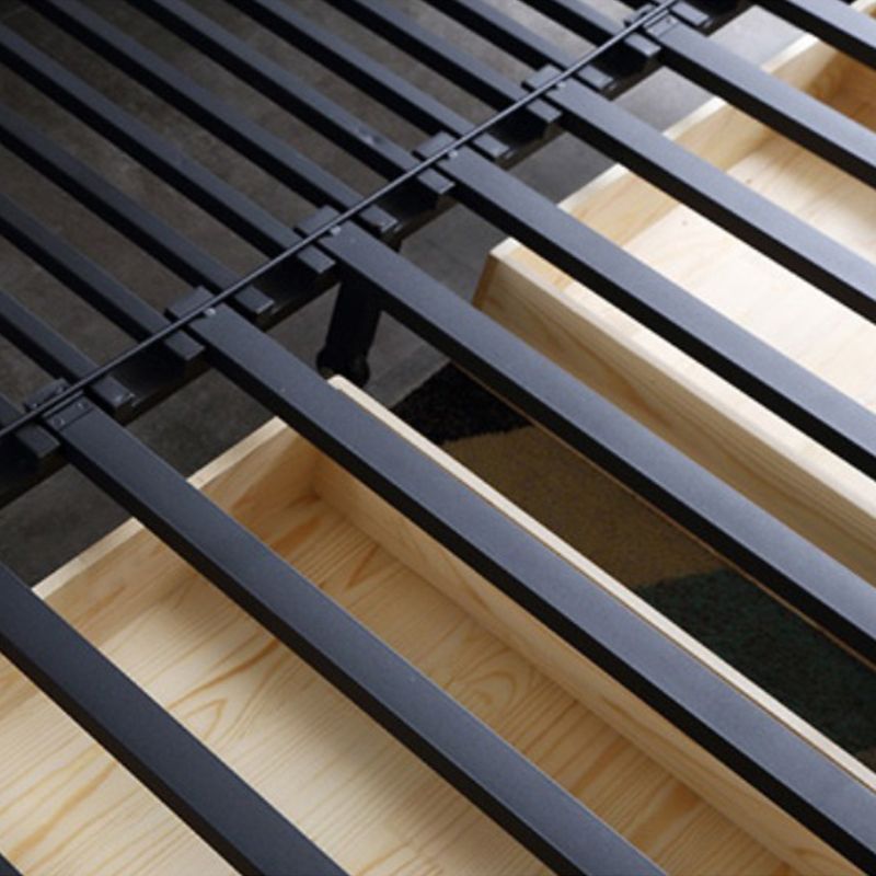 Solid Wood Sleeper Sofa Bed Convertible Linen Sofa Bed in Grey