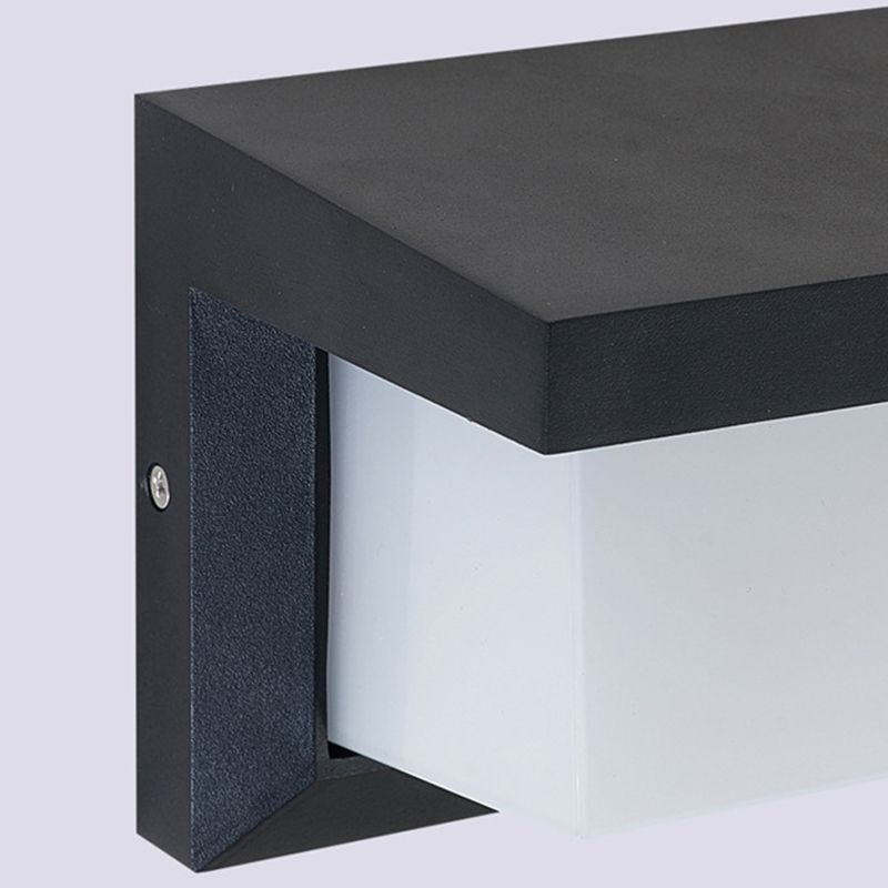 Geometrische Wandbeleuchtung in modernem Acryl 1 leichte LED -Wandlampe im modernen Stil