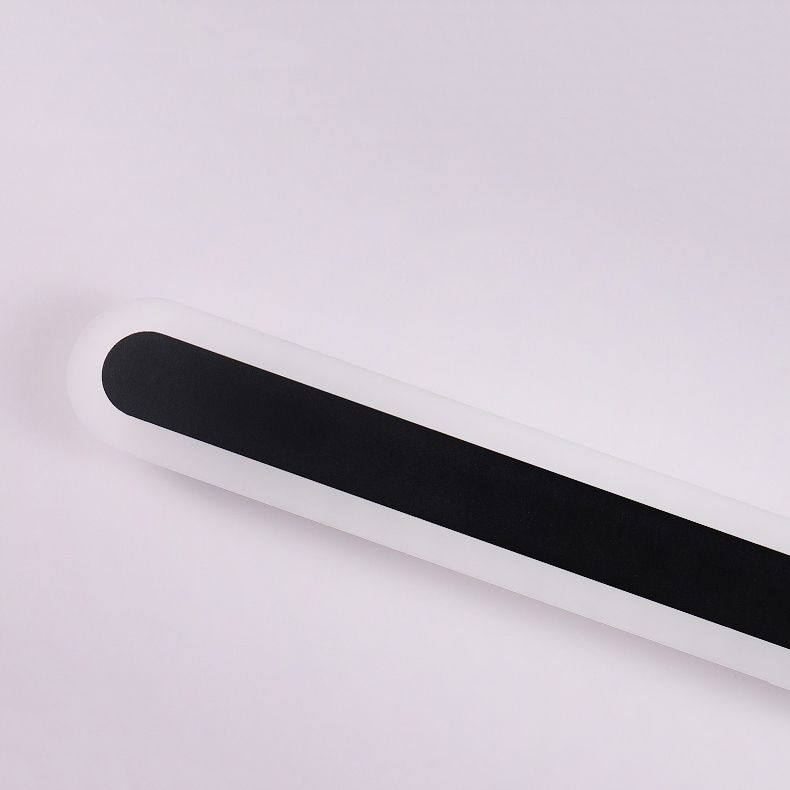 Metal Linear Shape Wall Light Modern 1-Light Wall Mount Fixtures