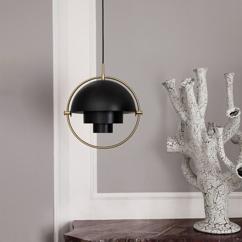 Deformierbares Design kreatives hängendes hanges leichte postmoderne Stil Single Lampe Suspension Anhängerlampe für Schlafzimmer