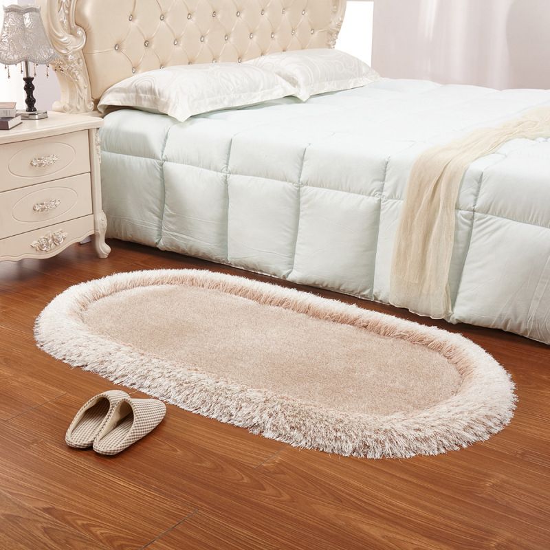 Lässige Schlafzimmer Teppich mehrfarbigem Farbbereich Teppichpolyster Anti-Rutsch-Rücken-Beutel-resistenter Teppich