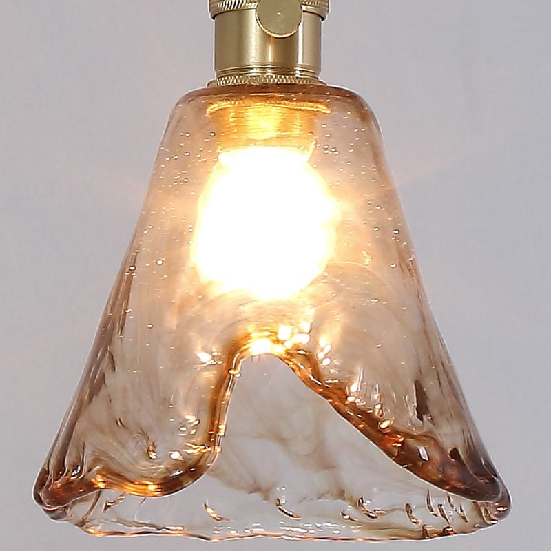 Modern Minimalist Hanging Light Wooden Pendant Lighting Fixture for Sitting Room