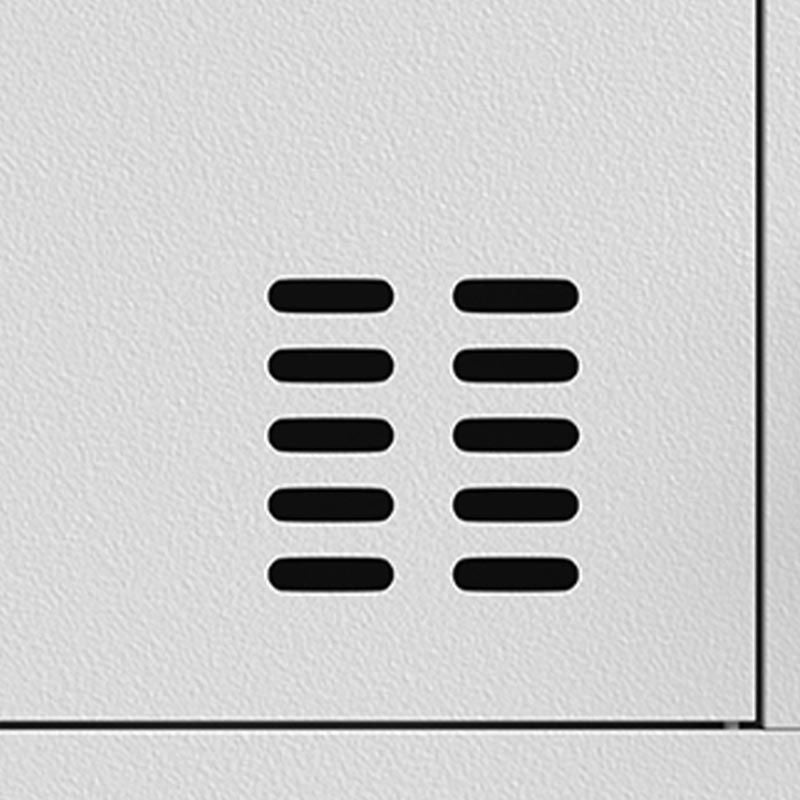 Contemporary Style Metal Wardrobe White Colour Wardrobe Closet for Home