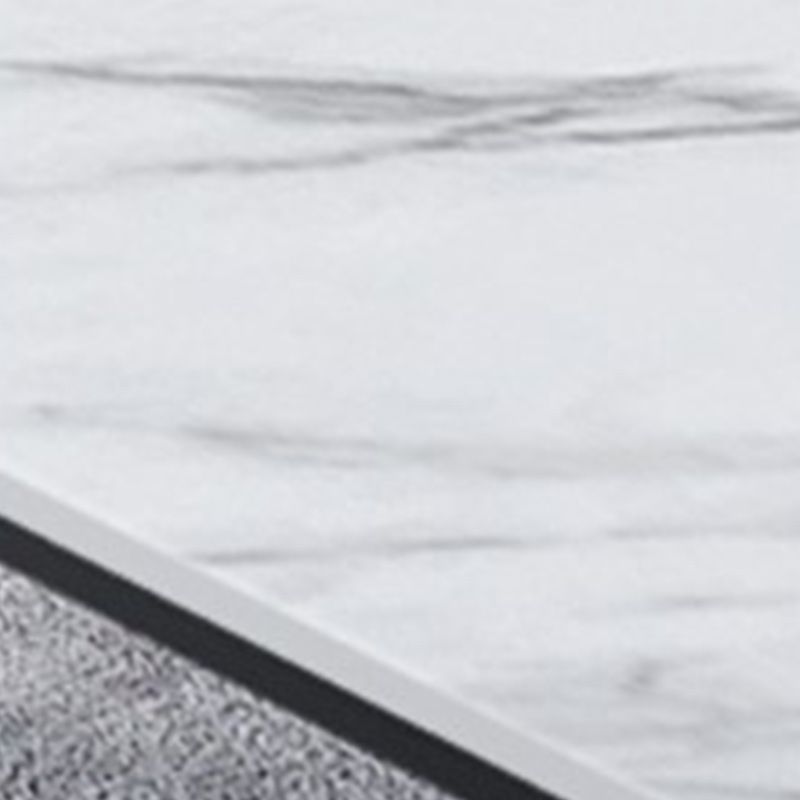 Glam Style 1/2/3/5/7 Pieces Dining Set White-gold Table Kitchen Set for Dining Room