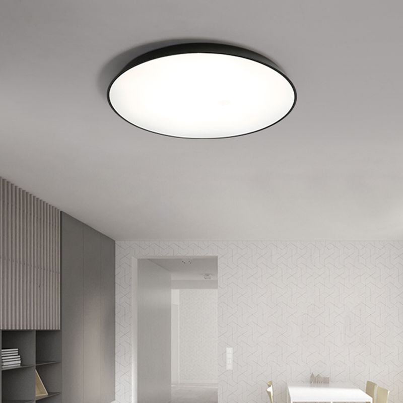 Metalen ronde inbouwplafondlamp Moderne stijl Enkelvoudige inbouwplafondverlichtingsarmaturen