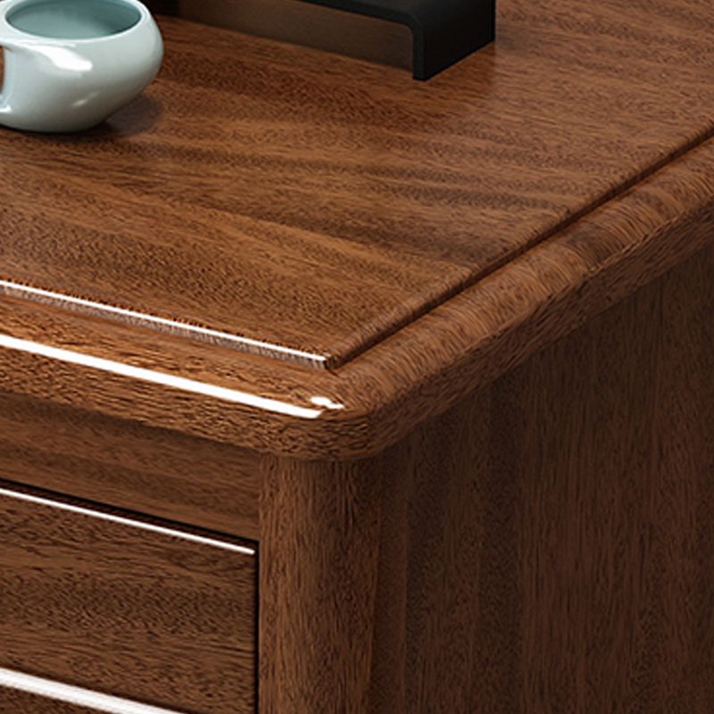 Traditional Solid Wood Storage Chest Dresser Bedroom Vertical Dresser