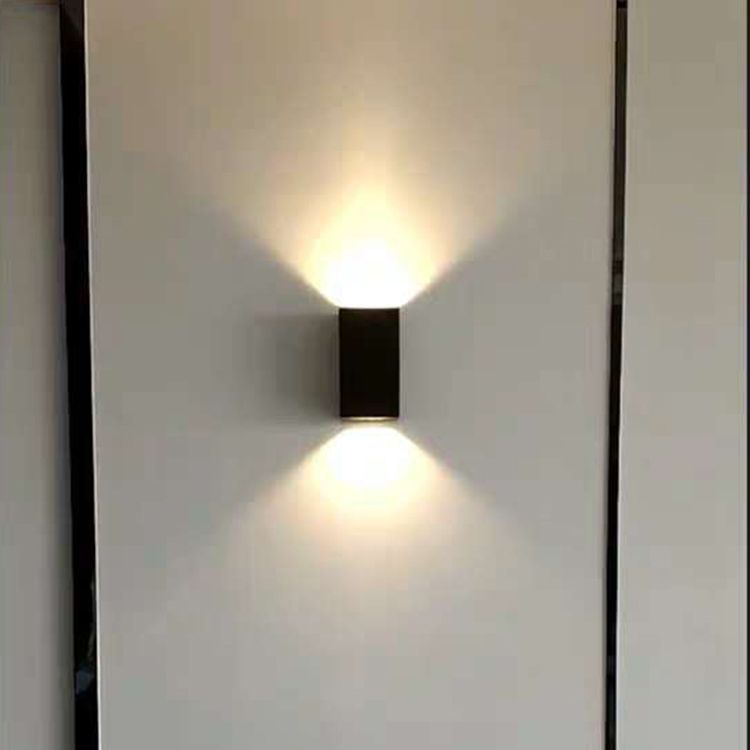 Einfache Wandmontage Lampe Nordic Moderne LED Wandleuchte für Innen im Freien im Freien