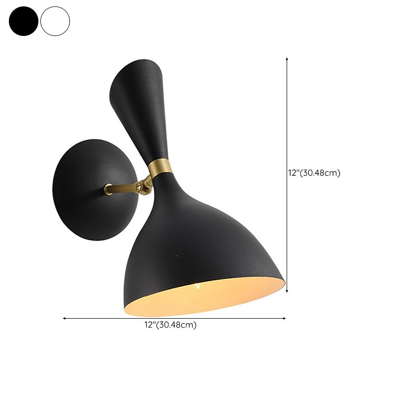 Metal Geometric Shape Wall Light Modern Style Wall Light Sconce