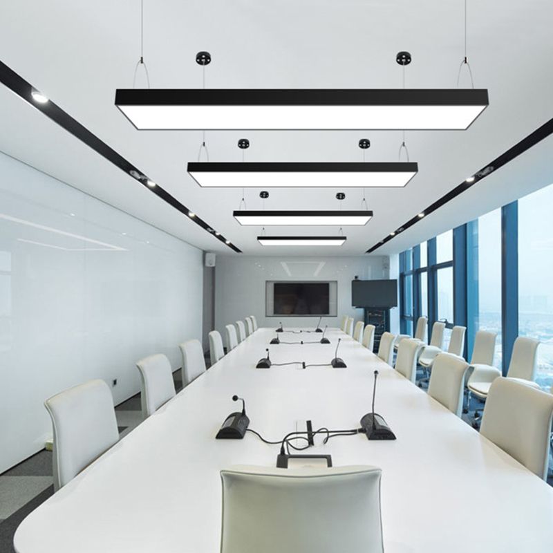 Contemporary Simple Style Led Pendant Decorative Lights for Office Meeting room