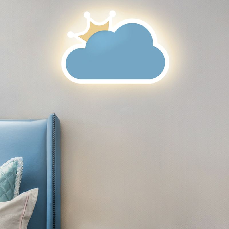 Kids Multiple Shaped Wall Mounted Light Fixture Bedroom Wall Mount Light Fixture