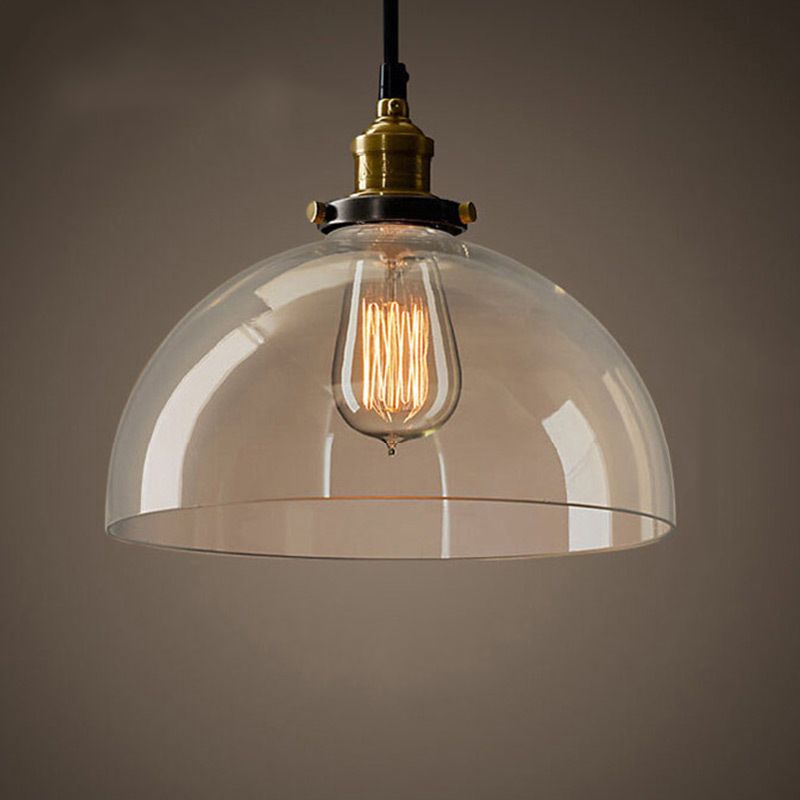 1 lumière suspendue au plafond suspension en verre contemporain suspension suspendue pour le restaurant