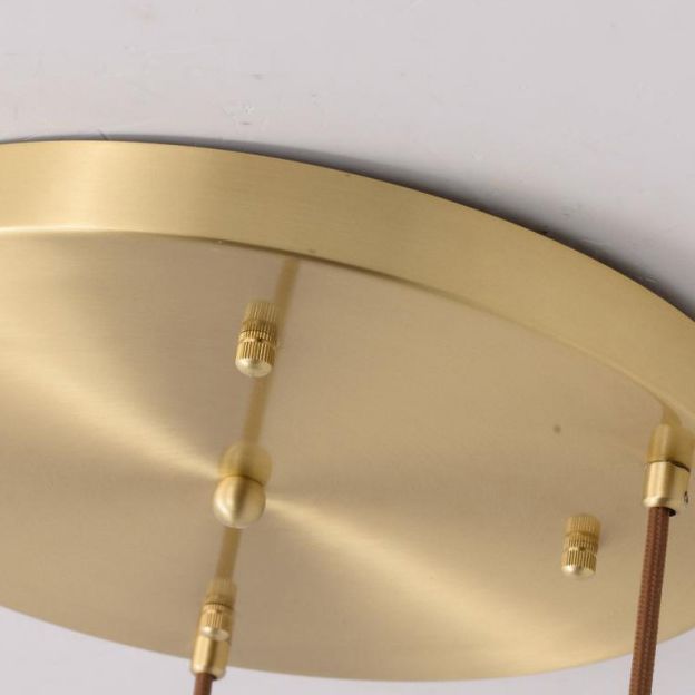 Cut Crystals Block Hanging Pendant Lights Luxury Style Pendant Light for Living Room