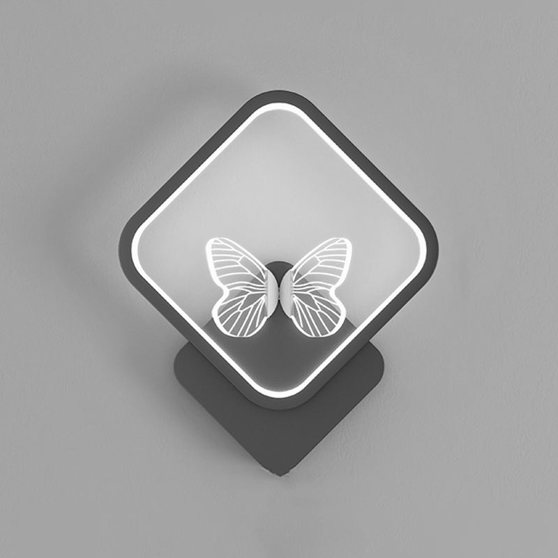 Metallgeometrische Form Wandmontage Beleuchtung moderner Stil 3-Lights Wandmontageleuchte