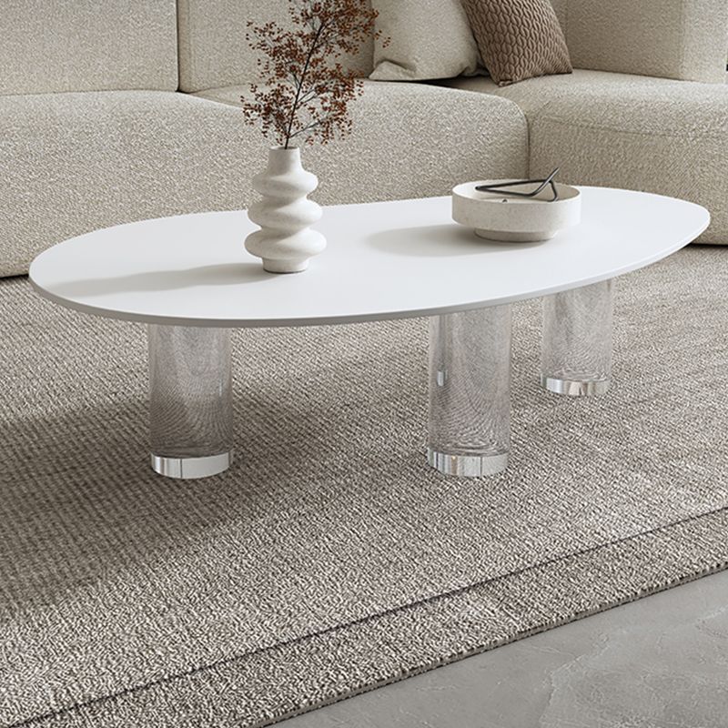 27" Wide Contemporary Coffee Table 3 Legs Coffee Cocktail Table