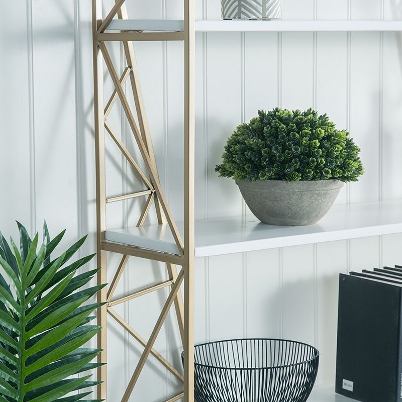 GLAM STYLE -Bücherregal Open Back Bücherregal für Home Office Study Room