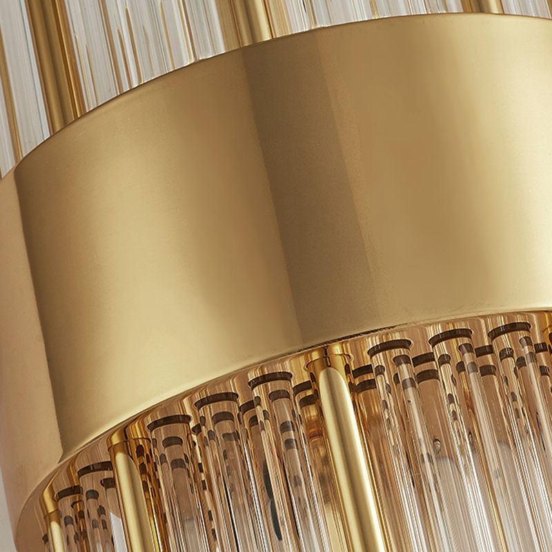 Forme géométrique Crystal Light Style moderne 2 lumières