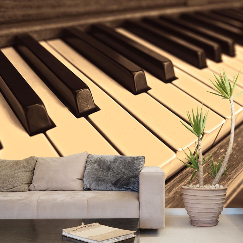Washable Piano Hobby Mural Decorative Wallpaper for Wall Decor