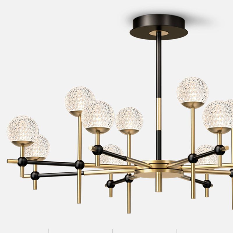 Branch Iron Suspension Light Postmodern Chandelier for Living Room Dinning Room