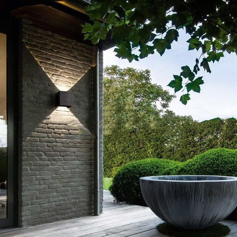 Nordic Modern Style Mur Light LED Mur Moup Mot Sconce lampe pour la lampe intérieure extérieure