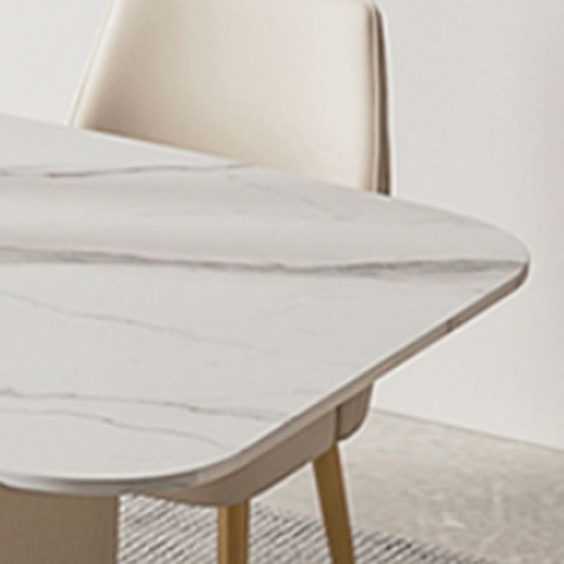 1/4/5/7 Pieces Dining Set Stone Dining Furniture for Dining Room