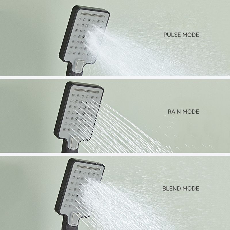 Modern Style Shower System Handle Lever Wall Mounted Spot Resist Shower System