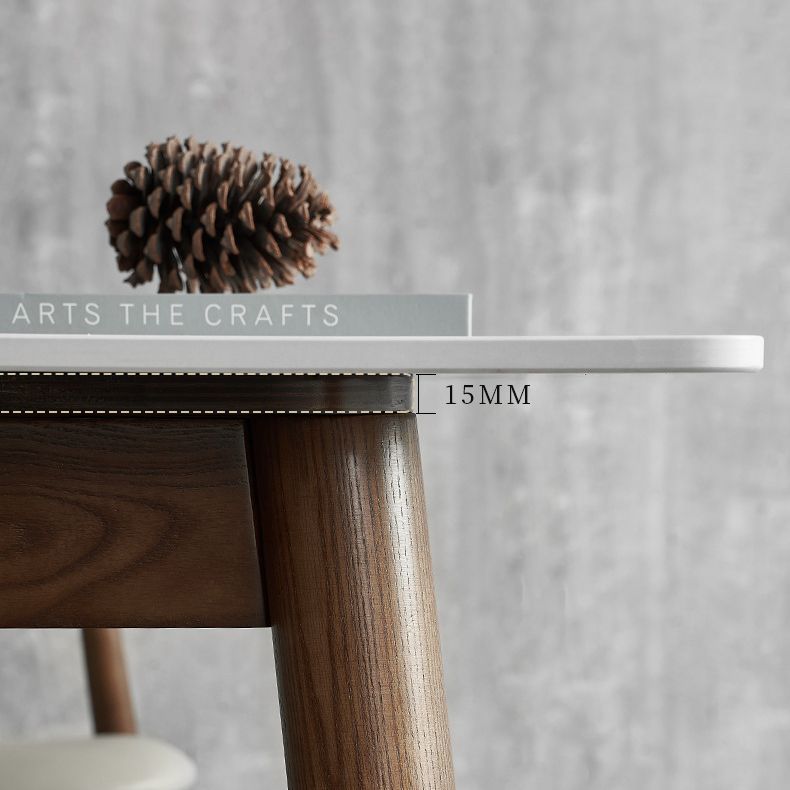 Modern Standard Sintered Stone Top Dining Room Set of Rectangle Shape for Kitchen Table Set