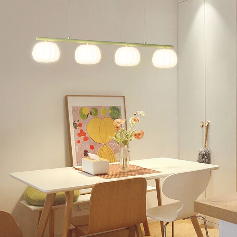Simple Shape Hanging Lamp Modern Island Chandelier Lights for Dining Room