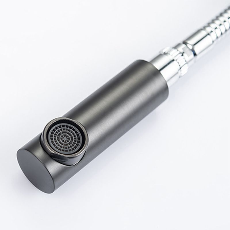 Pull-out Vessel Faucet Modern Style Faucet with One Lever Handle