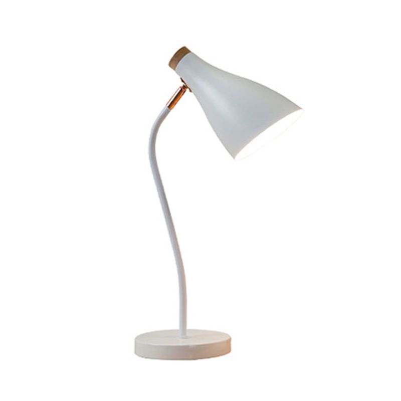 1 leggero modernismo lampada da tavolo in metallo lampade da tavolo notturno per sala da studio
