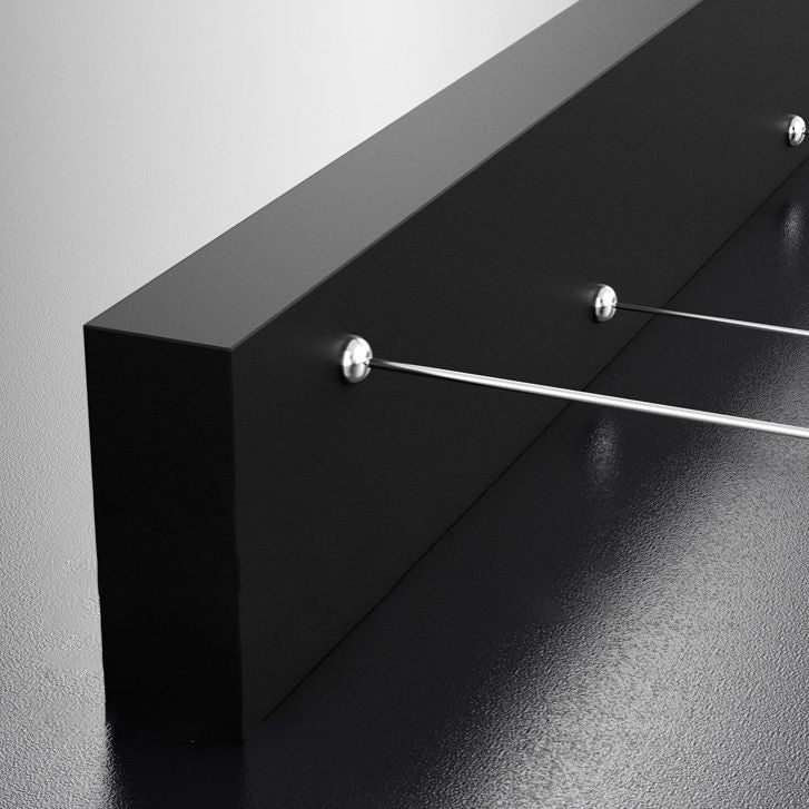 Zeitgenössische Anhängerlichter für Kücheninsel Linearinselbeleuchtung Metall