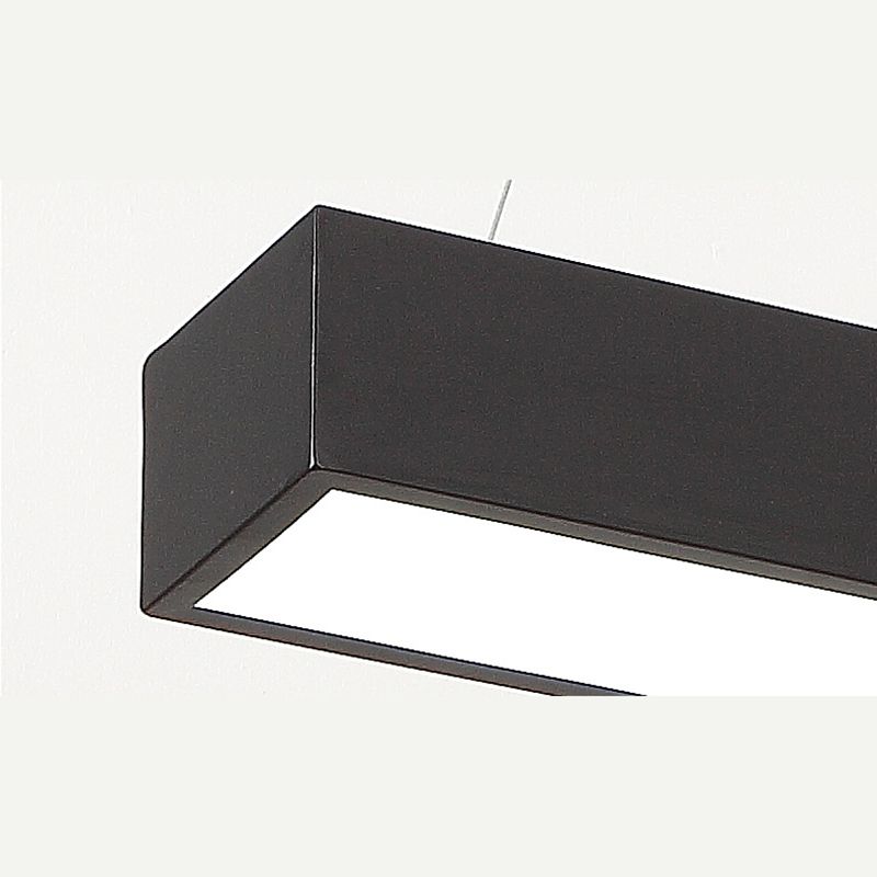 Hedendaagse metalen LED hanglamp Licht bevestiging 1-licht Y-vormig hangend plafondlicht voor kantoor