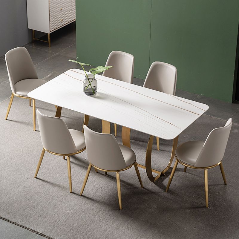 1/4/5/7 Table Furniture Set for Home Sintered Stone Dining Set