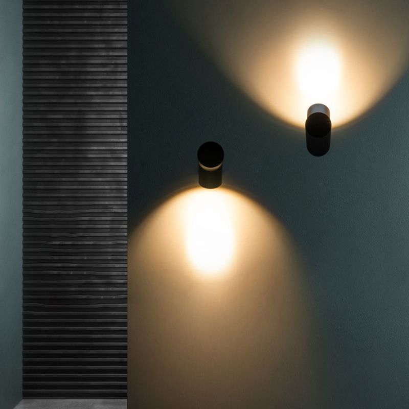 Modern Wall Washer Light Minimalist Metallic LED Hallway Surface Wall Sconce