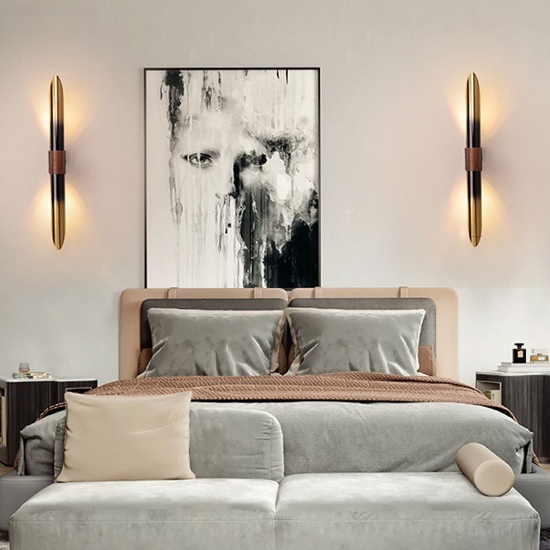 Estilo moderno Simplicidad Diconterse de pared Simplé de hierro Foyer Factura de iluminación de montaje en descarga