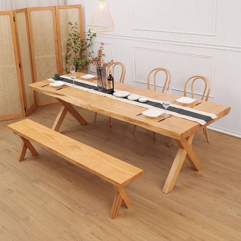 Modern 1/2/5/9 Pieces Dining Set Solid Wood Dining Furniture Set /Separate Items