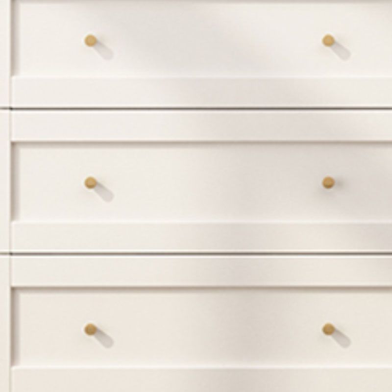 Modern Horizontal Double Dresser Birch Wood Storage Dresser for Bedroom