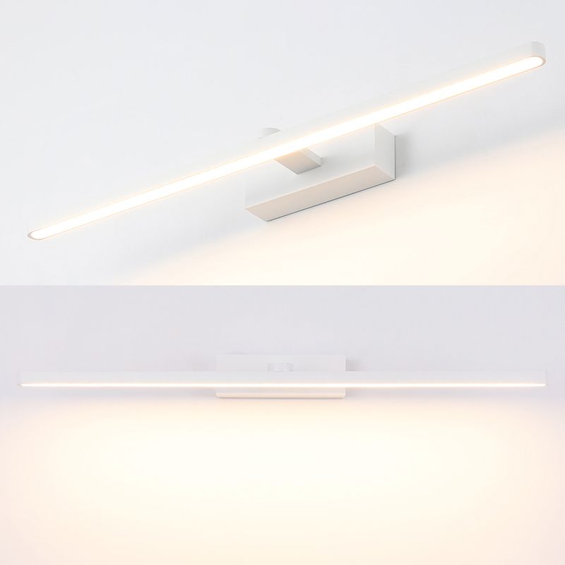 Éclairage d'applications de mur linéaire simplicité style métal LED LED Bathroom Mur Light