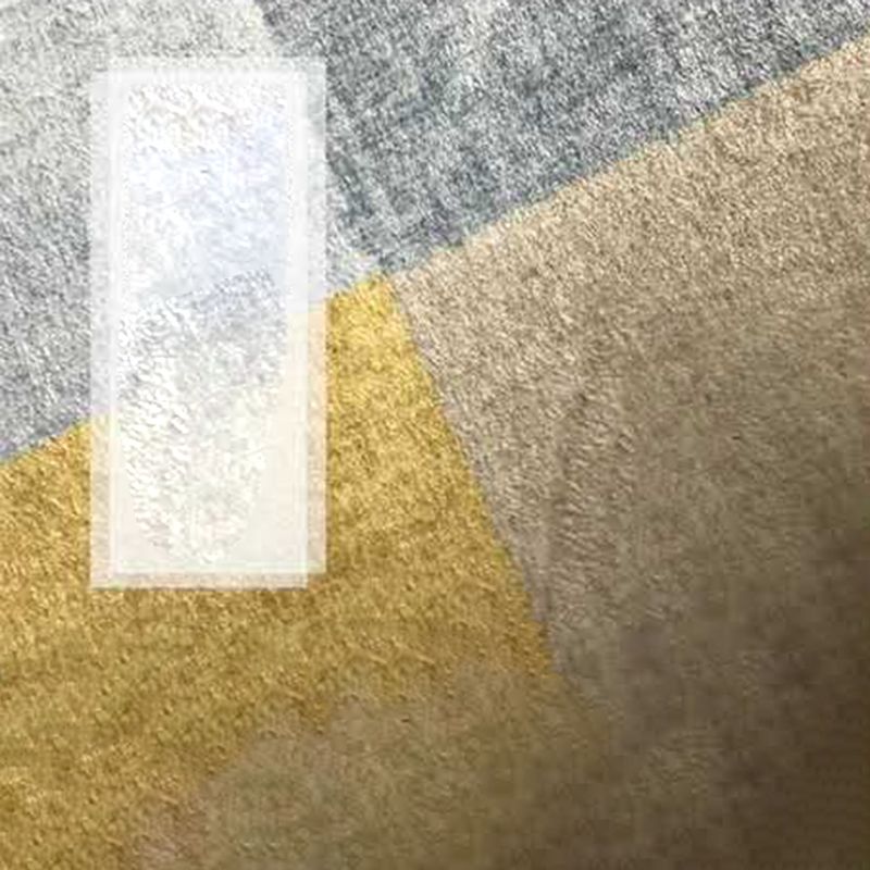 Grey Tone Vintage Area Rug Polyester Landscape Print Rug Non-Slip Backing Indoor Rug for Living Room