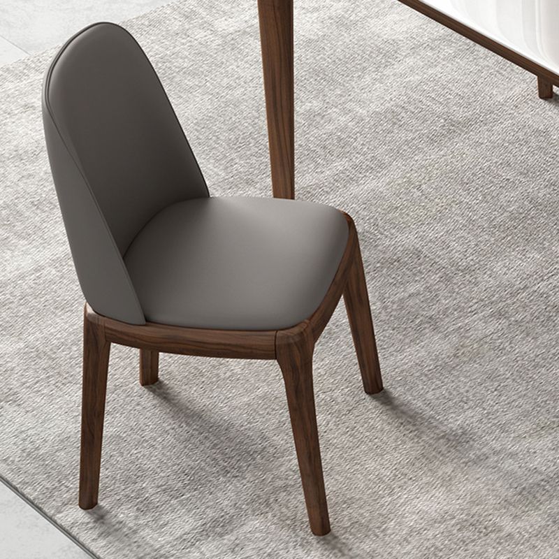 Modern Style Sintered Stone Dining Set Wood 1/3/4/5/7 Pieces Dining Set for Dining Areas