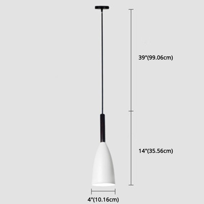 Bottle Pendant Ceiling Light Simplicity Style Metal Ceiling Pendant Lamp for Dinning Room