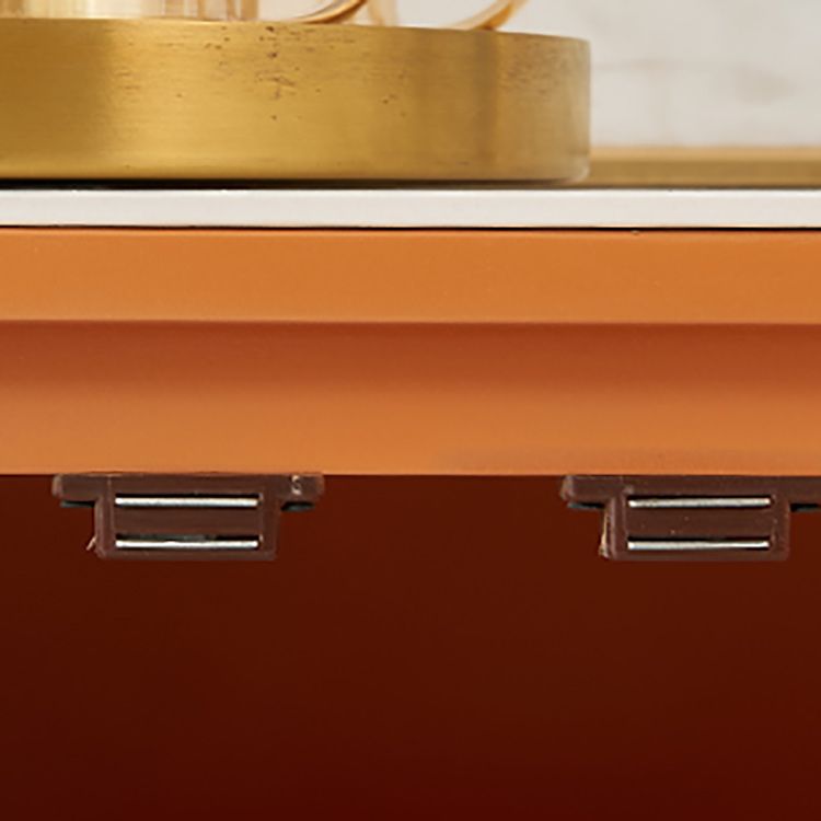 15.6 Inch Width Classic Glam Storage Chest Stone Storage Chest Dresser