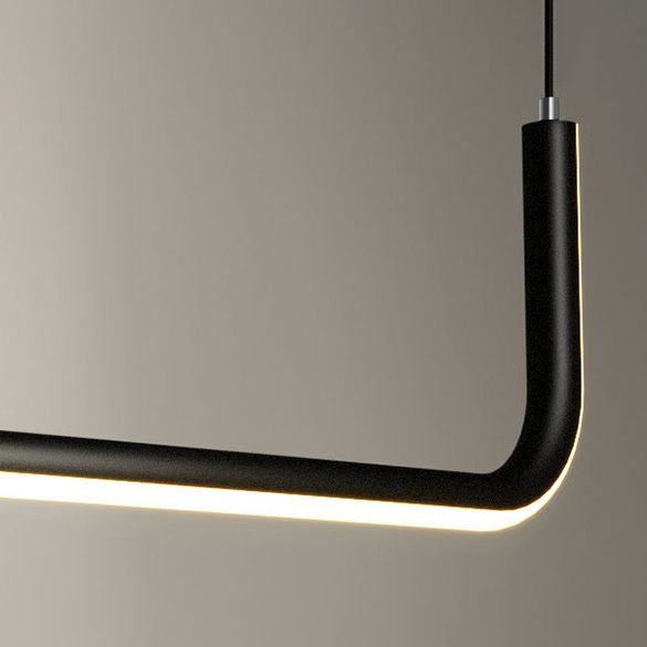 LED MODERNE LED LEIL SIMPLE SIMPLE PRENDANT PRENDANT LEMILTURE POUR LA RABLÈTE