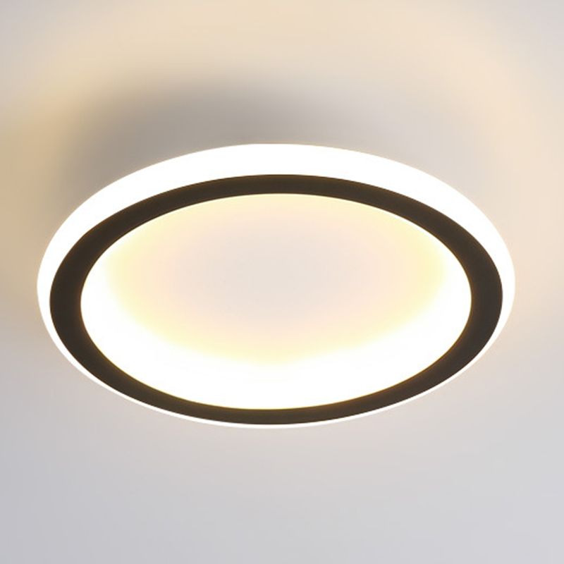 Ultra-Thin Flush Mount Ceiling Light Fixture Modern Minimalist Style Acrylic Flush Ceiling Lights